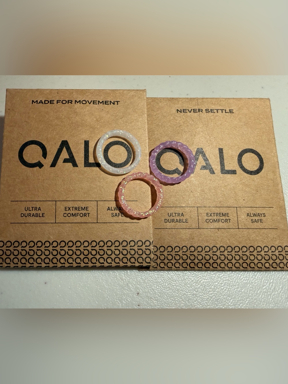 Qalo Rings - Set of 3 - Size 5